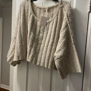 Free People Crop Sweater size M